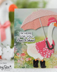 Honey Bee Stamps - Clear Stamps - Rainy Day Smiles-ScrapbookPal