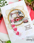 Honey Bee Stamps - Clear Stamps - Sew Glad-ScrapbookPal