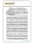 Honey Bee Stamps - Cling Stamps - Silent Night Background-ScrapbookPal