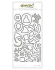 Honey Bee Stamps - Honey Cuts - Build A Snowman-ScrapbookPal