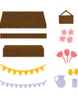 Honey Bee Stamps - Honey Cuts - Farm Fresh Market Cart Add-On-ScrapbookPal