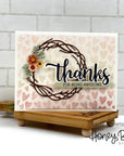 Honey Bee Stamps - Honey Cuts - Grapevine Wreath-ScrapbookPal