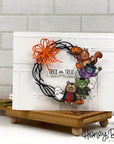 Honey Bee Stamps - Honey Cuts - Grapevine Wreath-ScrapbookPal