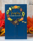 Honey Bee Stamps - Honey Cuts - Grapevine Wreath-ScrapbookPal