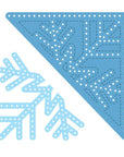 Honey Bee Stamps - Honey Cuts - In Stitches: Bookmarked Snowflake-ScrapbookPal
