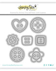 Honey Bee Stamps - Honey Cuts - In Stitches: Buttons-ScrapbookPal