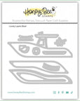 Honey Bee Stamps - Honey Cuts - Lovely Layers Boat-ScrapbookPal