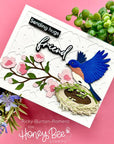 Honey Bee Stamps - Honey Cuts - Lovely Layers: Cherry Blossom-ScrapbookPal