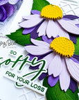 Honey Bee Stamps - Honey Cuts - Lovely Layers: Coneflower-ScrapbookPal