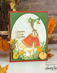 Honey Bee Stamps - Honey Cuts - Lovely Layers: Porch Goose-ScrapbookPal