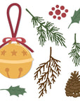 Honey Bee Stamps - Honey Cuts - Lovely Layers: Sleigh Bell-ScrapbookPal