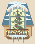 Honey Bee Stamps - Honey Cuts - Lovely Layers: Window - Holiday Add-On-ScrapbookPal