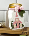 Honey Bee Stamps - Honey Cuts - Mason Jar Vase-ScrapbookPal