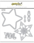 Honey Bee Stamps - In Stitches: Joyful Star - Honey Cuts Stand-Alone Dies-ScrapbookPal