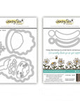Honey Bee Stamps - In Stitches: Santa - Honey Cuts Stand-Alone Dies-ScrapbookPal