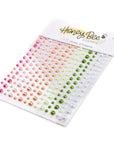 Honey Bee Stamps - Pearl Stickers - Pastel Pearls-ScrapbookPal