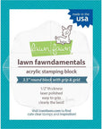 Lawn Fawn - Acrylic Block 3.5" Round Grips-ScrapbookPal
