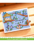 Lawn Fawn - Clear Stamps - Backyard Bird Feeder Add-On-ScrapbookPal