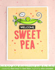 Lawn Fawn - Clear Stamps - Be Hap-pea-ScrapbookPal