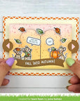 Lawn Fawn - Clear Stamps - Fall Mice-ScrapbookPal