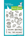 Lawn Fawn - Clear Stamps - Fall Mice-ScrapbookPal