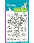 Lawn Fawn - Clear Stamps - Heart Tree-ScrapbookPal