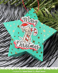 Lawn Fawn - Clear Stamps, Lawn Cuts & Coloring Stencils - All The Santa Hats-ScrapbookPal