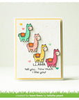Lawn Fawn - Clear Stamps - Llama Tell You-ScrapbookPal