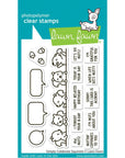 Lawn Fawn - Clear Stamps - Simply Celebrate Squirrels-ScrapbookPal