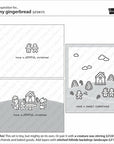 Lawn Fawn - Clear Stamps - Tiny Gingerbread-ScrapbookPal