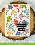 Lawn Fawn - Clear Stamps - Whoosh, Kites!-ScrapbookPal