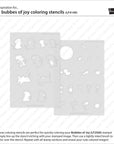 Lawn Fawn - Coloring Stencils - Bubbles Of Joy-ScrapbookPal