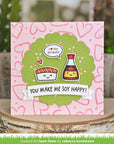 Lawn Fawn - Coloring Stencils - Soy Happy-ScrapbookPal
