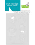 Lawn Fawn - Coloring Stencils - Valentine Mice-ScrapbookPal