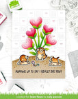 Lawn Fawn - Coloring Stencils - A Mole Lot of Love Add-On-ScrapbookPal