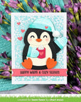 Lawn Fawn - Lawn Cuts - Big Hugs Penguin-ScrapbookPal
