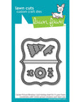 Lawn Fawn - Lawn Cuts - Center Picture Window Card Holiday Add-on-ScrapbookPal