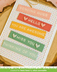 Lawn Fawn - Lawn Cuts - Hearts & Stars Skinny Tag-ScrapbookPal