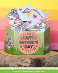 Lawn Fawn - Lawn Cuts - Just Plane Awesome Sentiment Trails-ScrapbookPal