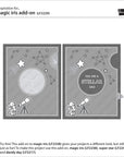 Lawn Fawn - Lawn Cuts - Magic Iris Add-On-ScrapbookPal