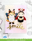 Lawn Fawn - Lawn Cuts - Scripty Smile Outline Add-On-ScrapbookPal