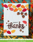 Lawn Fawn - Lawn Cuts - Scripty Thanks Outline Add-On-ScrapbookPal