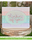 Lawn Fawn - Lawn Cuts - Scripty Thinking of You Outline Add-On-ScrapbookPal