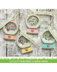 Lawn Fawn - Lawn Cuts - Snow Globe Gift Tag-ScrapbookPal