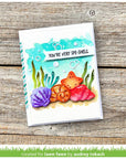 Lawn Fawn - Lawn Cuts - Stitched Seashells-ScrapbookPal