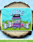 Lawn Fawn - Clear Stamps - Treat Cart Add-On: Smoothies 'N Juice-ScrapbookPal