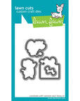 Lawn Fawn - Lawn Cuts - Valentine Mice-ScrapbookPal
