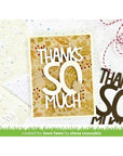Lawn Fawn - Stencils - Fall Leaves Background-ScrapbookPal