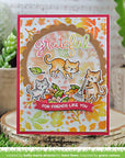 Lawn Fawn - Stencils - Fall Leaves Background-ScrapbookPal
