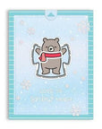 Lawn Fawn - Stencils - Snowy Sky-ScrapbookPal
